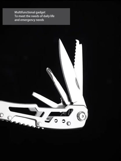 Stainless Steel Pliers Outdoor Knife Combination Folding Car Convenient Knife Pliers Pliers Multifunctional Tools