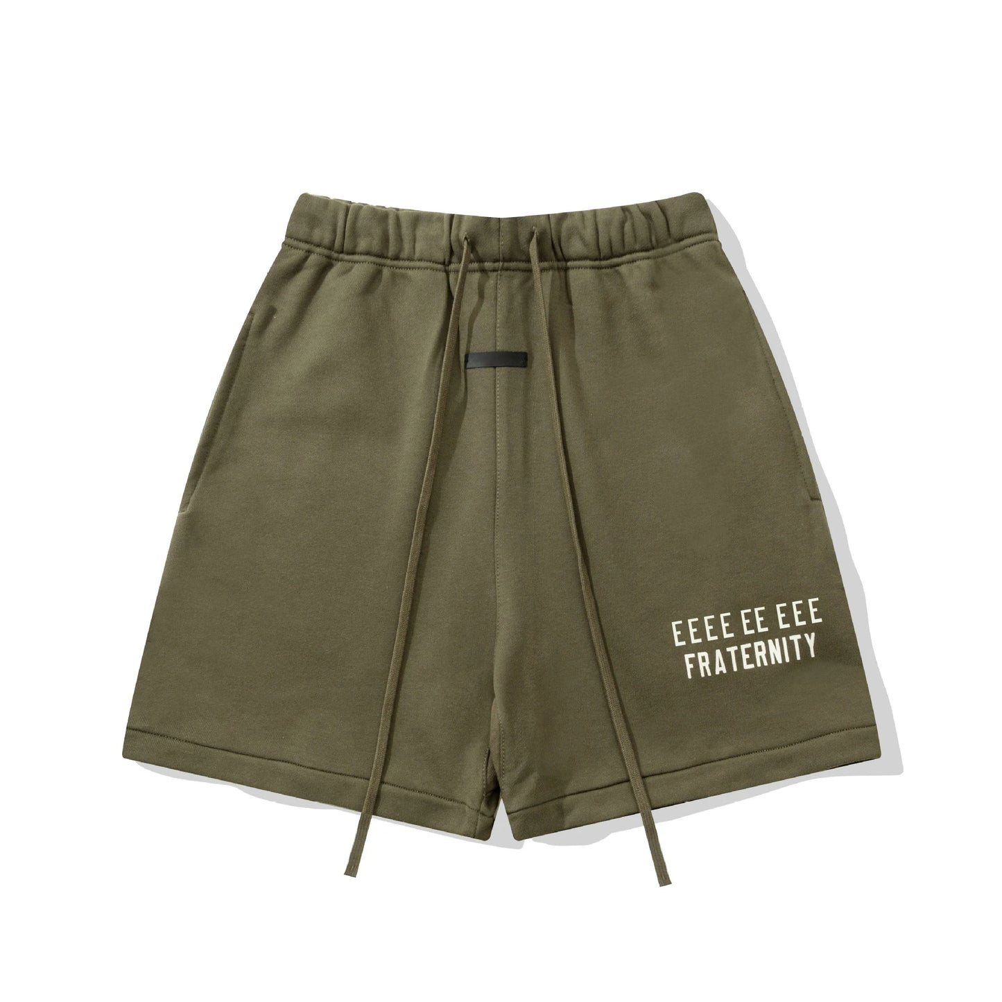 Fashion Design Men's T-shirts Two Rows Letter Logo Streetwear Designer Brand Men's T-shirts Sets