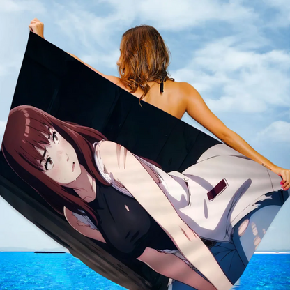 Anime Heavenly Delusion Cartoon Beach Towel Cute Kawaii Room Decor Bath Girls Children Hand Towels For Bathroom Shower