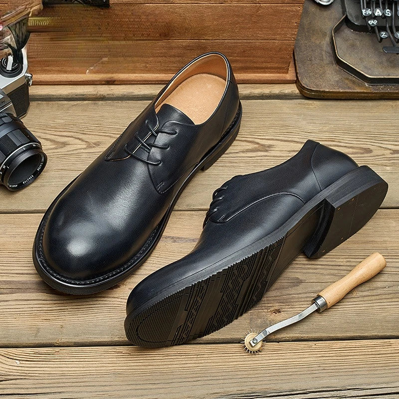 Soft Leather Mens Dress Shoes Luxury Genuine Leather 2025 Summer New Fashion Comfortable Handmade Designer Casual Business Shoes
