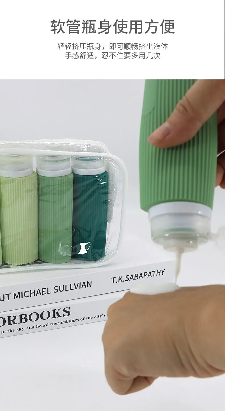 Travel Bottles for Toiletries Tsa Approved 3oz Travel Size Containers BPA Free Leak Proof Refillable Liquid Silicone Squeezable