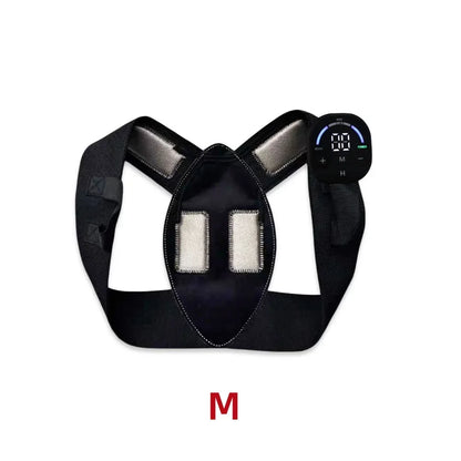 EMS Perfect Posture Belt Corrector Back Massage With Muscle Stimulator For Adult and Kids Improve Lumbar Support Posture