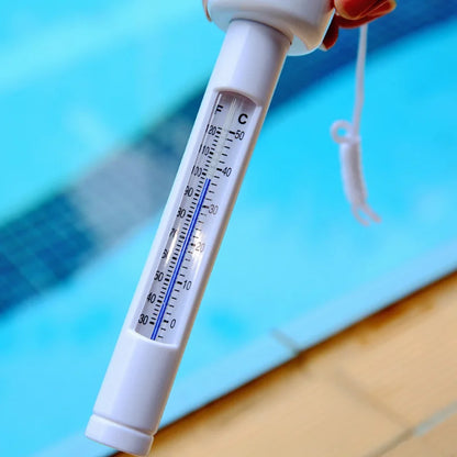New  Portable swimming pool floating thermometer Bathtub fish pond thermometer Special thermometer measuring pool accessories