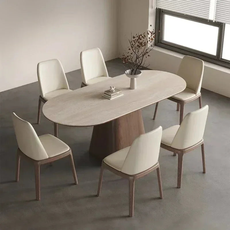 Garden Modern Dining Table Luxury Kitchen Center Restaurant Dining Tables Home Mesa Comedor Cafe Dining Room Furniture