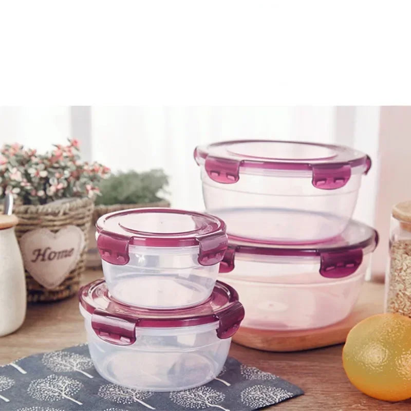 Fridge Organizer Food Storage Containers Fresh Fruit Refrigerator Storage Box Snack Sealed Jar Lunch box Kitchen organizer
