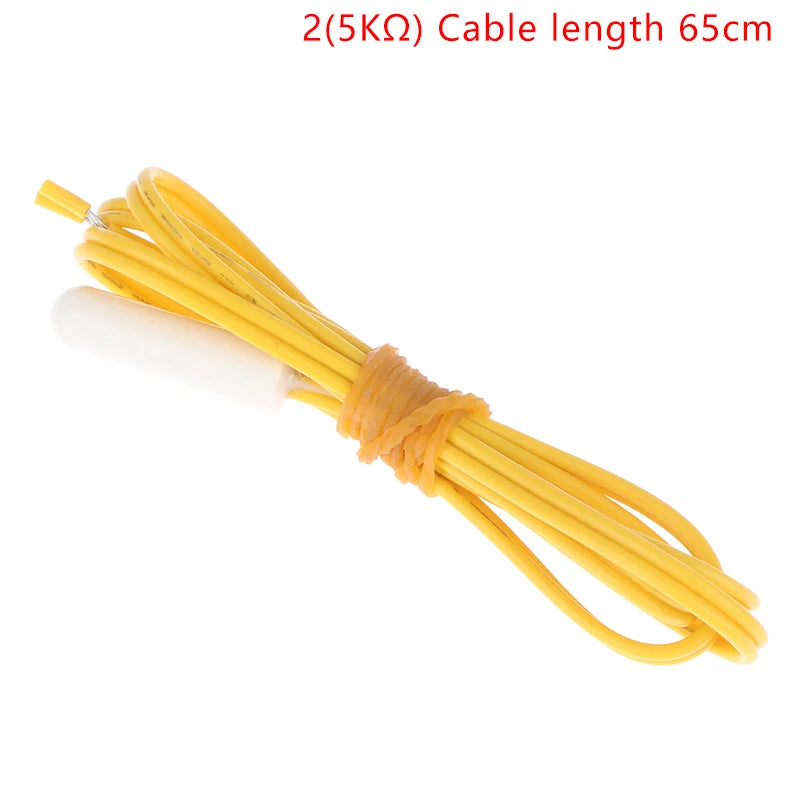 1Pcs Sensor Probe 2.1k/5k/10k Refrigerator Freezer Temperature Sensor Temperature Probe For Universal Fridge Ice Box Parts