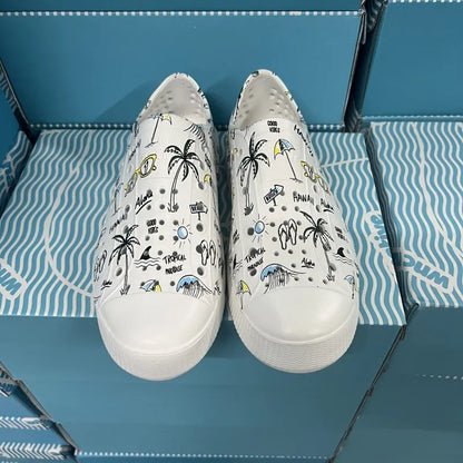 Kid Boy Girl Garden Cave Shoe Child Sandal Women Garden Sandals Graffiti Diy Casual Outdoor EVA Beach Summer Sandal Holey Shoes