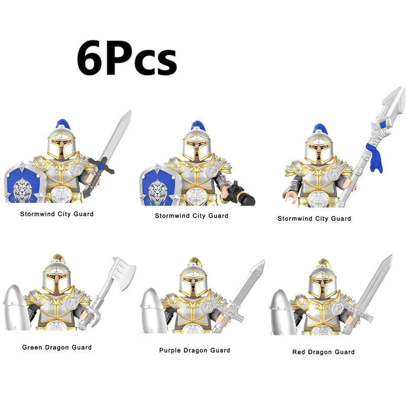 New World Of Warcraft Wow Building Blocks Mini Action Figure Toys