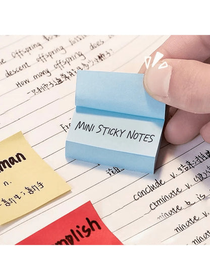 11pcs Colorful Sticky Notes, Suitable For Home, School, Office, Back To School, Aesthetic School Supplies, Stationary, Random co