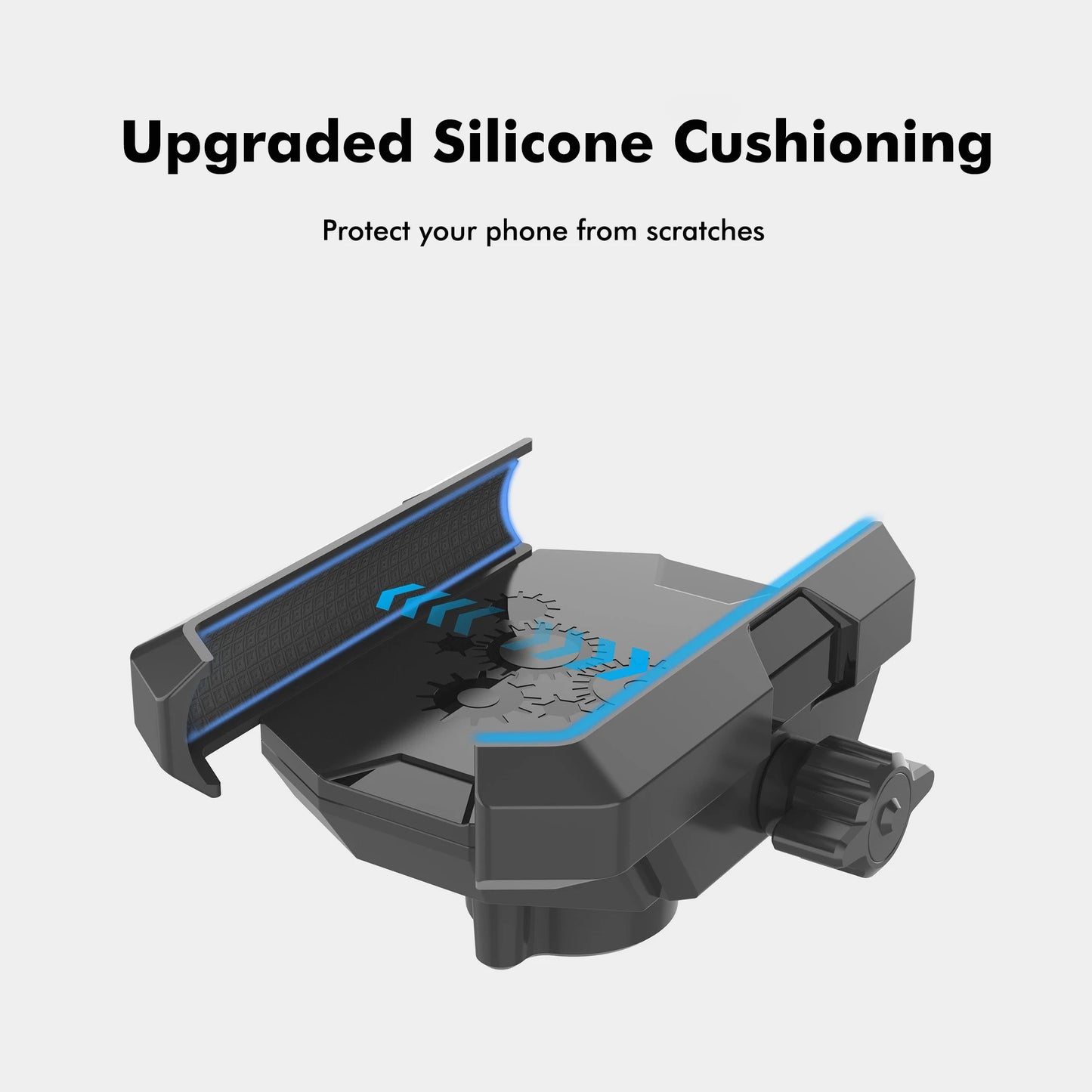 2025 New Universal Cell Phone Clamp for Stroller Phone Holder Shopping Cart Phone Holder Golf Cart Phone Holder Bike Phone Mount