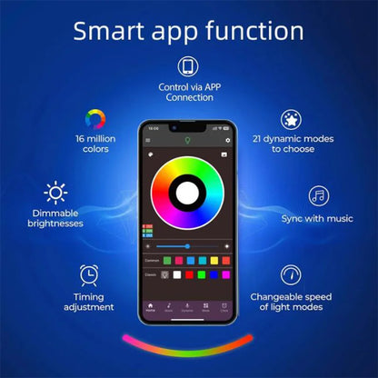 Gaming LED Lights Strip Smart Ambient Lighting PC/TV Display Backlight Lights Strip Smart Control RGB DIY Party Screen Light