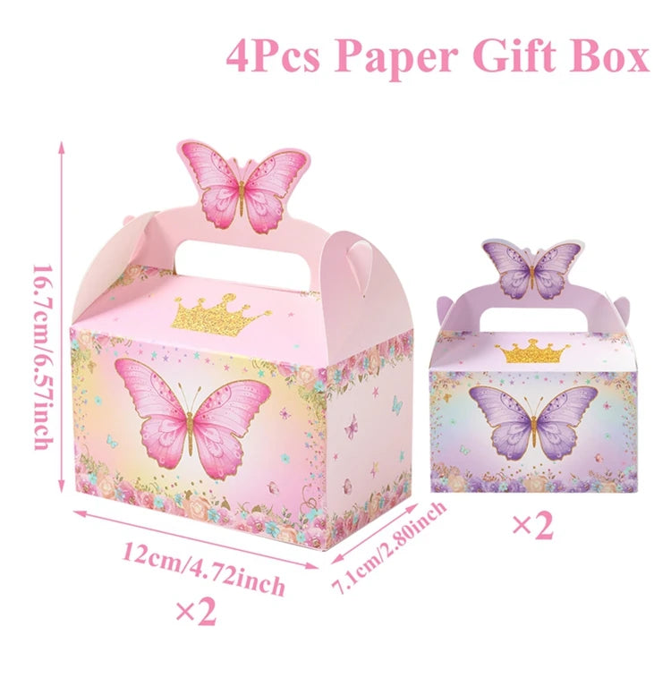 Butterfly Party Snack Tray Butterfly Birthday Party Decoration Kids Girls Birthday Party Supplies Baby Shower Party Decoration