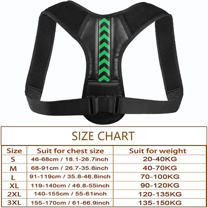Posture Corrector Back Brace Adjustable Posture Brace for Upper Back Shoulder Pain Relief Posture Trainer Spine Posture Support