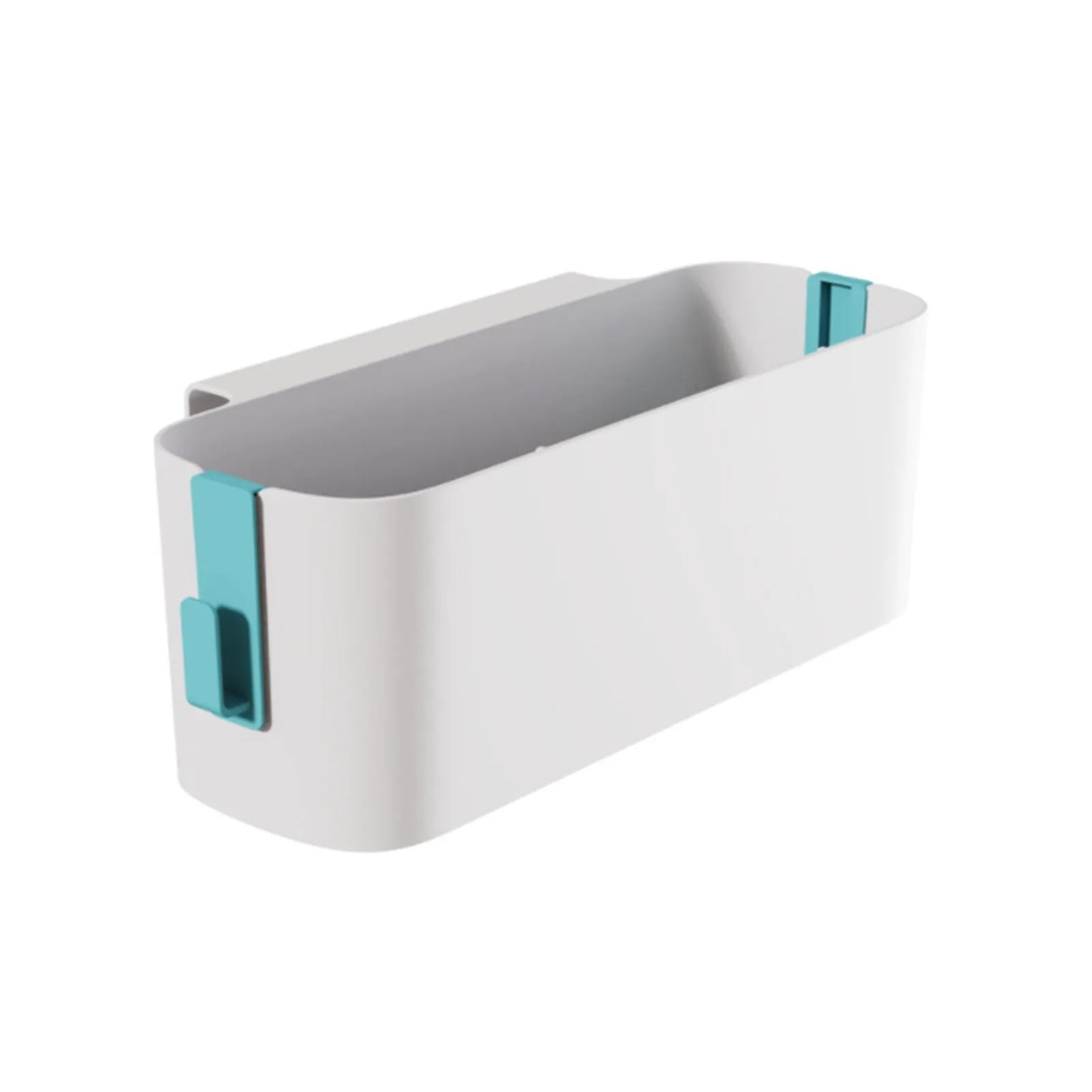 Bedside Hanging Basket Organizer with Hooks Dorm Bunk Beds Shelf  Table Storage Holder for Remote Controls Magazines Phone