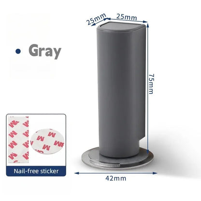 Magnetic Door Stoppers Stainless Steel Door Stops Mute Door Holder Keep Door Open No Drilling Door Stop Heavy Duty Door Suction