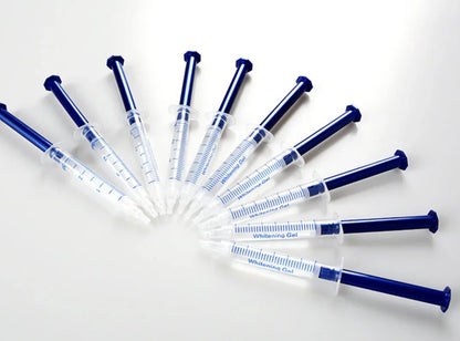 Home Use Teeth Whitening Kit with led light Care Oral Hygiene Tooth Whitener Bleaching White 44% Peroxide teeth brush BULK