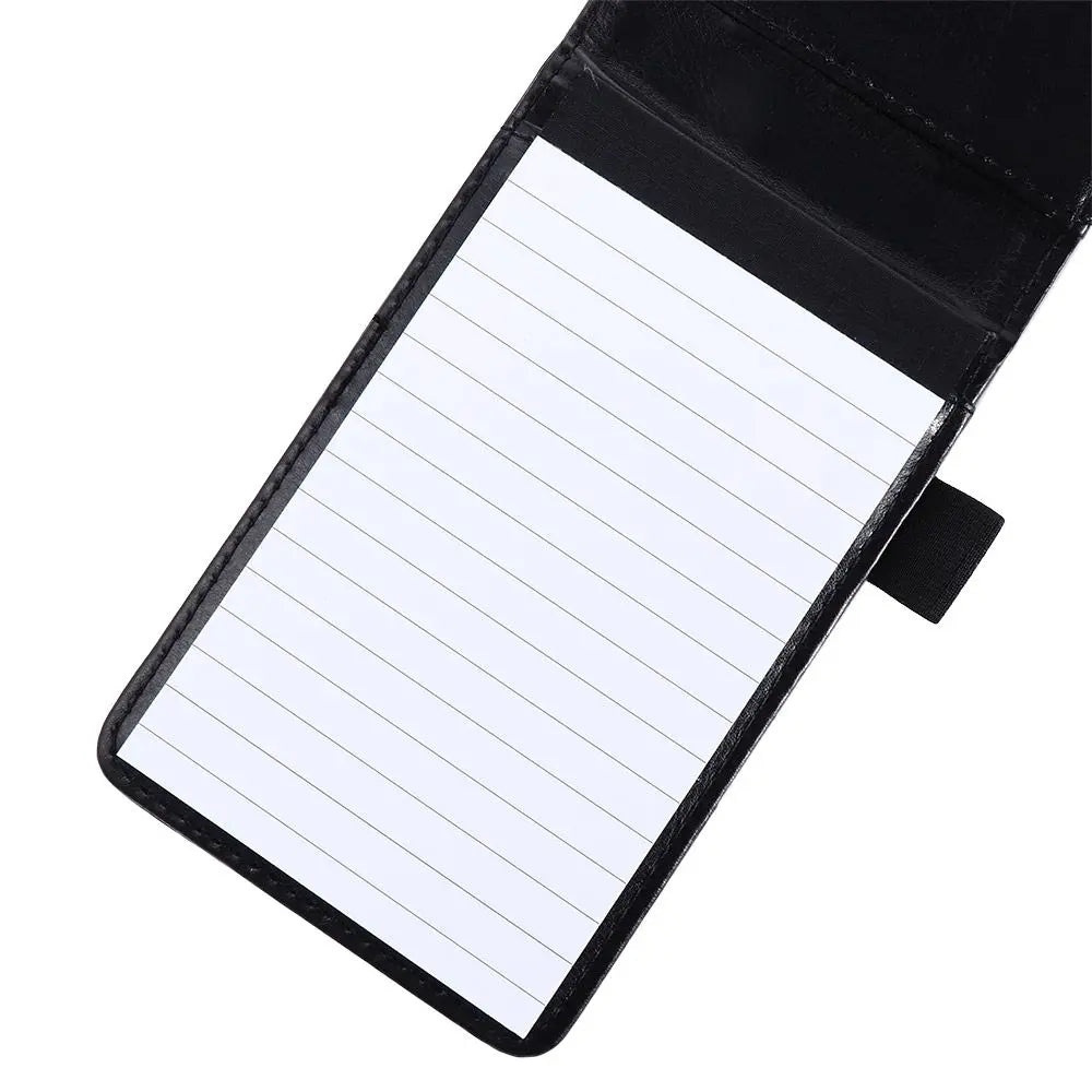 Stationery School Supplies Memo Pads Retro Leather Cover Small A7 Notebook Mini Notepad Pocket Planner Business Memos