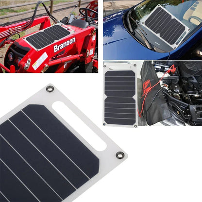 6WC USB Solar Panel Charging Outdoor Travel Camping Portable Charging Board Reusable Solar Charger Mobile Phone Charging