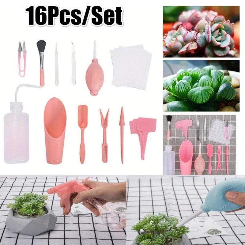 Succulent Plant Planting Tools Combination Set Flower Planting Gardening Supplies Potting Tools Watering Gardening Wholesale