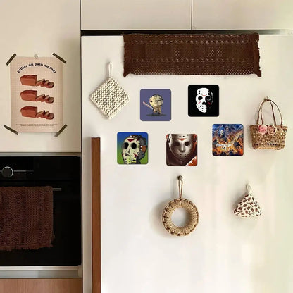F-Friday The 13th Pattern Refrigerator Magnets Personalized Photo Refrigerator Magnets High-end Refrigerator Photo Magnets