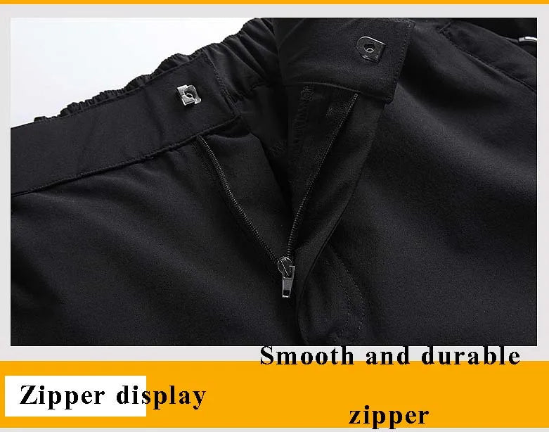 New Elastic Mens Hiking Pants Summer Quick Drying Waterproof Breathable Ultra Thin Outdoor Climbing Trekking Mens Trousers PN69