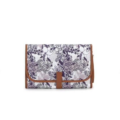 New Portable Diaper Changing Pad, Portable Changing pad for Newborn Girl & boy - Baby Changing Pad with Smart Wipes Pocket