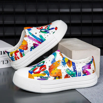 New Big Kid Casual Sandal Heightening Shoes External Wear Sandal Summer Thick Bottom Hole Cave Garden Shoes Women Beach Sandal