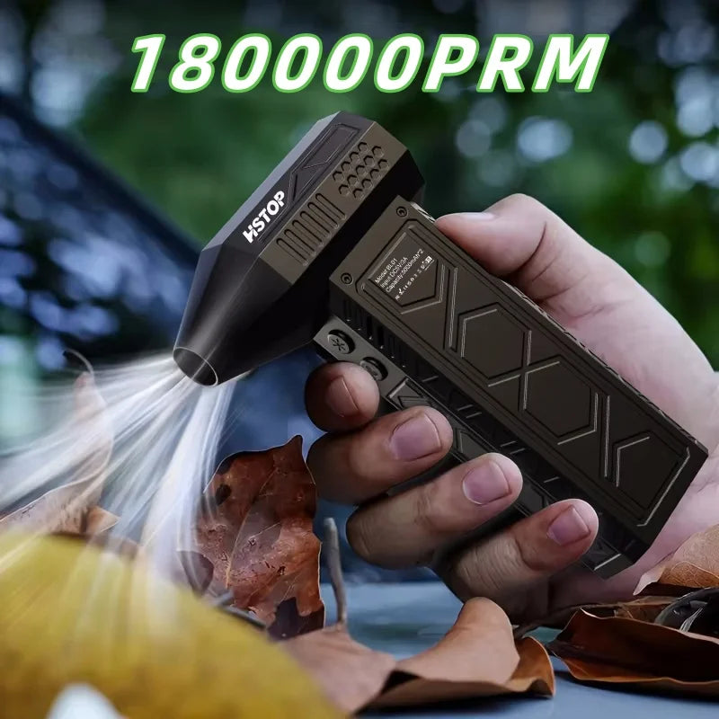 Ultra-Powerful High-Speed Air Blower  Mini Turbo Jet Fan for Quick Dust  Handy  Perfect for Home  Electronics Cleaning