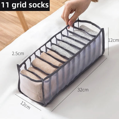 Underwear Bra Socks Panty Storage Boxes Home Organization Drawer Divider Home Dormitory Save Space