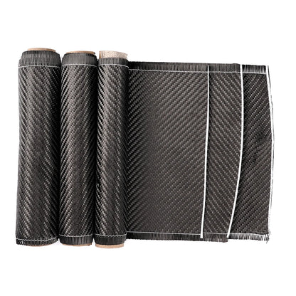 3K 200gsm0.2mm 30/60/150/300cm Thickness Carbon Fiber Cloth Plain Carbon Fabric For Commercial Car Part Sport Equipment