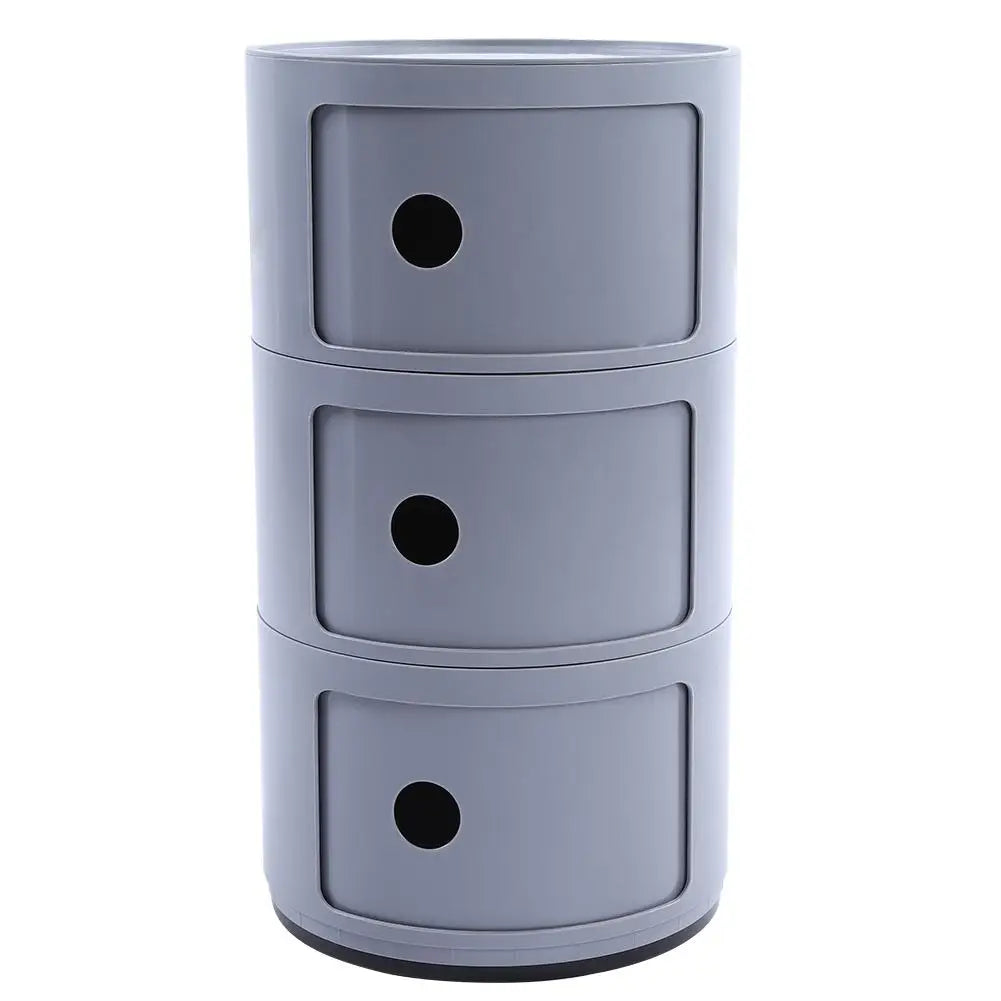 Furniture Cabinet Nightstand Bedside Cabinet Modern Furniture Bedside Cabinet Nightstand Multifunctional Circle Storage Table