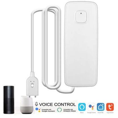 For WIFI Liquid Leak Sensor Smart APP Alexa Push Alarm Alerts wireless Water Level Detector Leakage