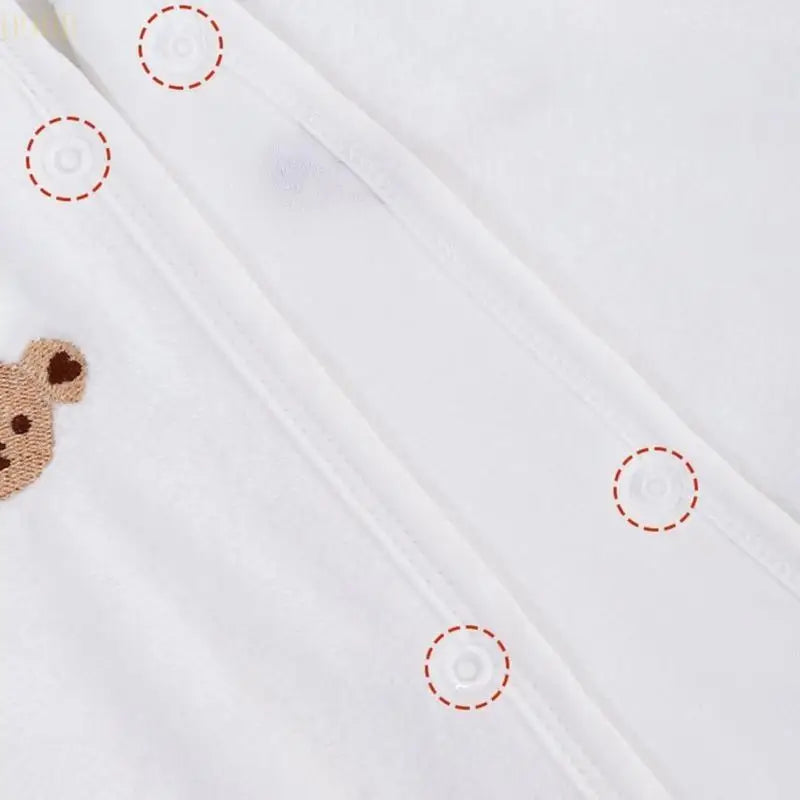 090B Breathable and Lightweight Hooded Towel for Baby Bathrobe Wearable Blanket