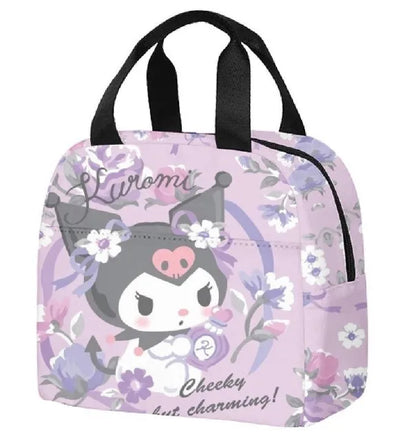 HelloKitty Kuromi Backpack Cute Elementary School Student Junior High School Cartoon School Bag Mochila  Cartoon Backpack