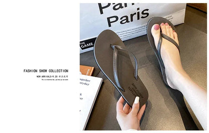 Flip-flops Women's Summer Slippers for Women Non-slip Ins Outdoor Casual Beach Sandal Women Fashion Outerwear Flip Flops