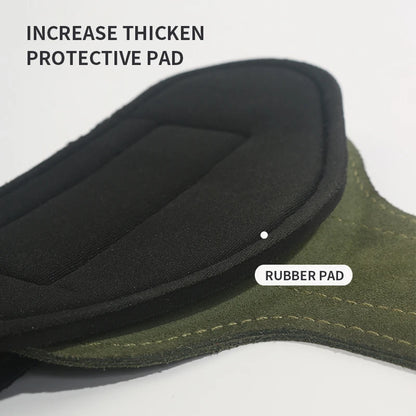 2PC/1pair GOUNOD Palm Guards Rindsleder Palm Guards Gewichtheben Gymnastik handschuhe Griffe rutsch feste Fitness geräte