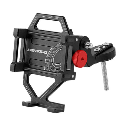 Bicycle Phone Holder Upright Aluminum Alloy Phone Holder Mountain Bike Phone Navigation Holder Phone Holder