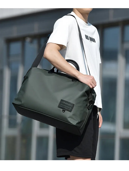 New Travel Tote Men Handbag Oxford Large Capacity Handbags For Men Briefcase Travel Crossbody Bags Waterproof Gym Luggage Bag