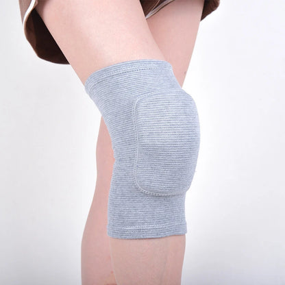 Sports Compression Knee Pads Elastic Knee Protector Thickened Sponge Knee Brace Support For Dancing Workout Training Yoga