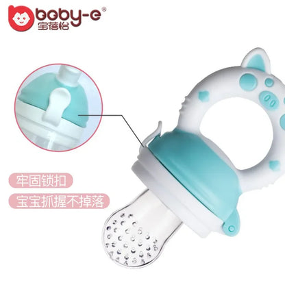 Silicone Fresh Food Nipple Baby Feeder Kids boy girl Fruit Nipples Feeding Safe Infant Baby Supplies Nipple soother Bottles