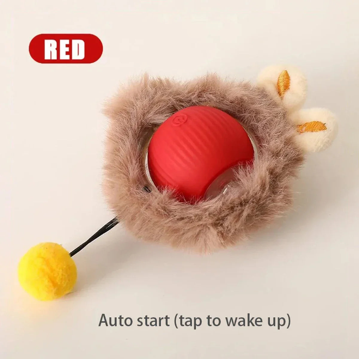 Interactive Cat Toy with 3 Modes New Cat Interactive Ball Toy  Auto on/Off Motion Activated Fun Hide & Seek Game for Cats Dogs