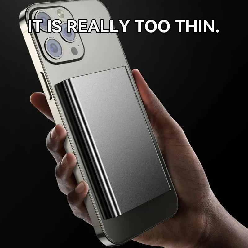 5000/10000mAh Thin Wireless Power Bank Potable Charging Mobile Powerbank Magnetic External Battery for iPhone Huawei Xiaomi 2025