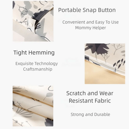 Soft Foldable Baby Changing Mat Portable Waterproof Diaper Changing Pad Durable Compact Newborn Diaper Changer Travel