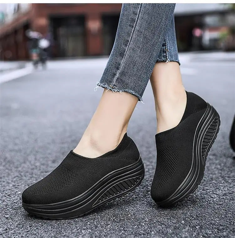 2024 Sneakers Shoes Women Footwear Platform Sneakers Trainers Shoes Ladies Loafers Chunky Sneakers Slip On Mujer Shoes Woman