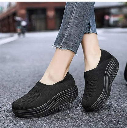 2024 Sneakers Shoes Women Footwear Platform Sneakers Trainers Shoes Ladies Loafers Chunky Sneakers Slip On Mujer Shoes Woman