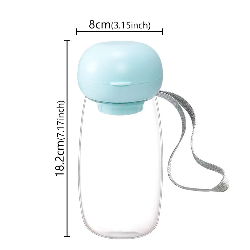 Portable Dog Water Bottle Go out Dog Walking Travel Bottle Puppy Leakproof Walking Drinking Bowls Outdoor Drinker,Dog Supplies