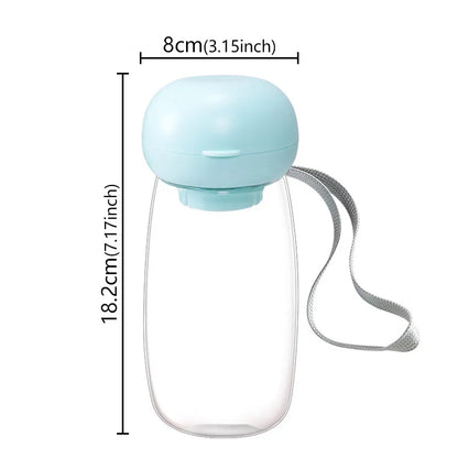 Portable Dog Water Bottle Go out Dog Walking Travel Bottle Puppy Leakproof Walking Drinking Bowls Outdoor Drinker,Dog Supplies