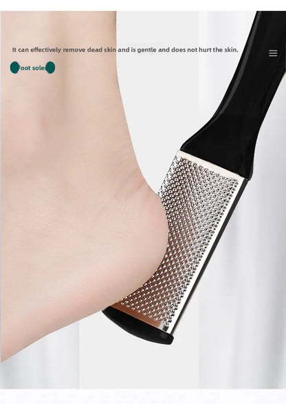 Foot care Foot board file tool set Stainless steel foot washboard Foot grinder to remove dead skin Calluses Pedicure Foot board