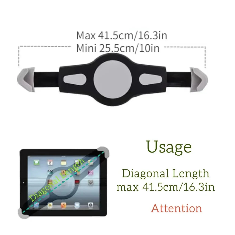 Tablet Mount Universal 7.0 To 11 inch Tablet Bracket ,9.0 To 14.5 inch Tablet Mount，Mobile Phone Clamp Mount