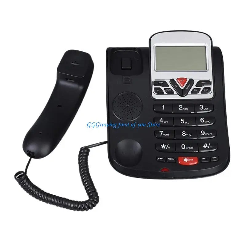 H9EB L-51 Corded Landline Phone Fixed Telephone for Hotel Room, Office Caller Display